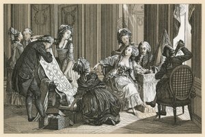 Costume français du XVIIIe siècle - French School