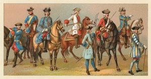 Costume français du XVIIIe siècle - French School