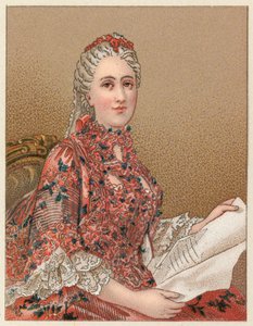 Costume du XVIIIe siècle en France - French School