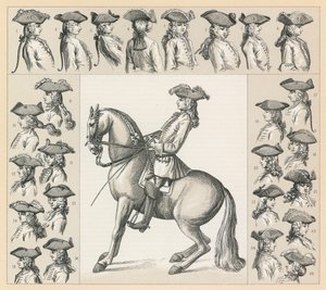 Costume français du XVIIIe siècle - French School
