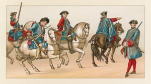 Costume du XVIIIe siècle en France - French School