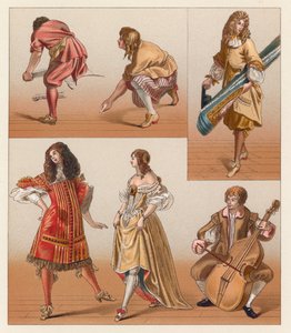 Costume français du XVIIe siècle - French School