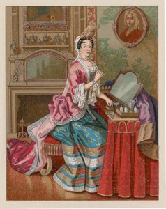 Costume du XVIIe siècle en France - French School