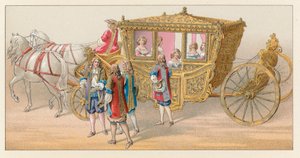 Costume du XVIIe siècle en France - French School