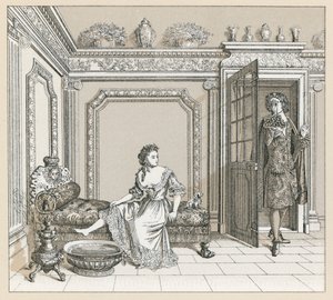 Costume du XVIIe siècle en France - French School