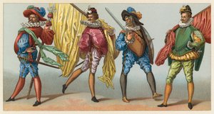 Costume du XVIe siècle en France - French School