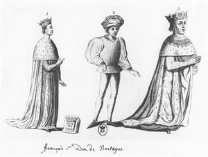 François Ier, duc de Bretagne (gravure) - French School