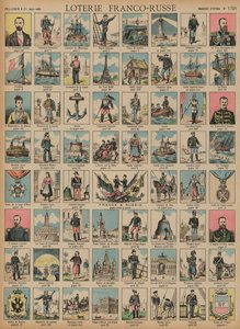 Jeu de loterie franco-russe - French School
