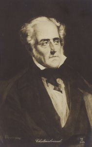 François-René de Chateaubriand (1768-1848), écrivain, politicien et historien français - French School