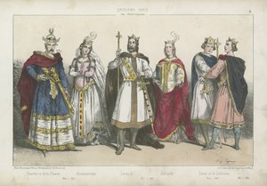 Rois et reines francs de la dynastie carolingienne