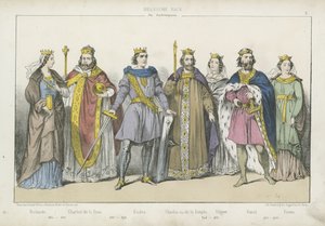 Rois et reines francs de la dynastie carolingienne