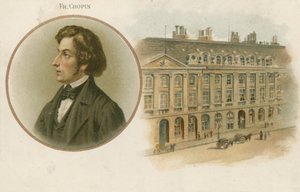 Frédéric Chopin, compositeur et pianiste virtuose polonais - French School