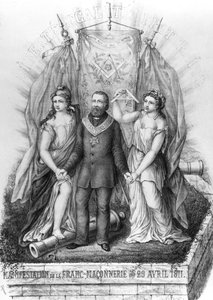 Franc-maçonnerie et la Commune, 1871 - French School