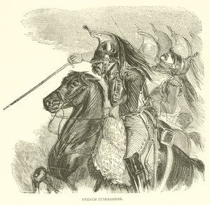 Cuirassiers Français (gravure) - French School