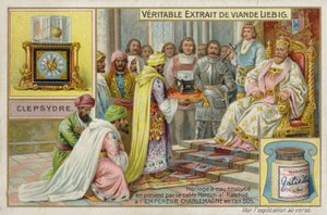 Extrait de viande français (Bouillon), Empereur Charlemagne - French School