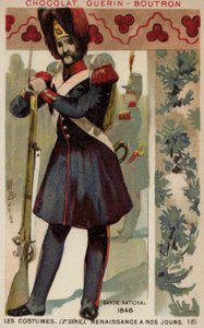 Garde national français, 1848 - French School