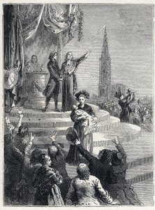 Révolution française - Fête de la Fédération à Strasbourg - French School