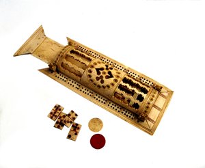 Art français : boîte de dominos. XVIIIe siècle - French School
