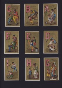 Alphabet comique français