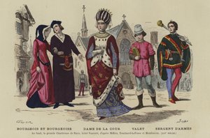 Costumes français du 13ème siècle