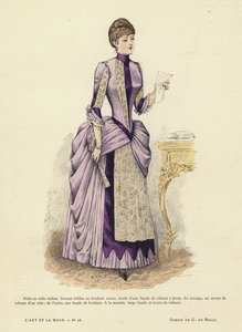 Planche de mode française - French School