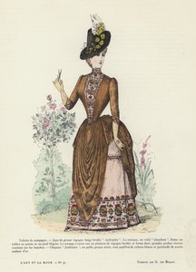 Planche de mode française, 1885-86 - French School