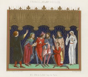 Figures françaises des XIIe et XIIIe siècles - French School