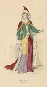 Noble française du règne de Charles V, 1364 - French School