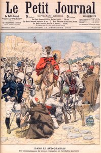 Expédition de reconnaissance française dans le sud du Maroc Illustration pour Le Petit Journal, décembre 1906