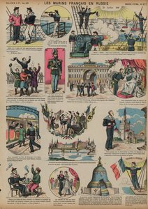 Marins français visitant la Russie, 25 juillet 1891 - French School