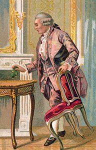 Écrivain français Pierre Augustin Caron de Beaumarchais, c.1900 - French School