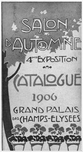 Illustration de couverture du catalogue pour le 4e Salon d