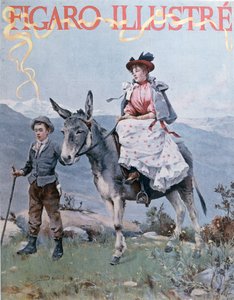 Couverture de Le Figaro Illustré, septembre 1894 - French School