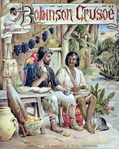 Couverture de Robinson Crusoé - French School
