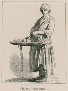 Marchand de fruits - French School