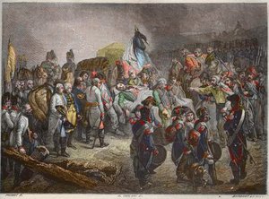 Funérailles du général Marceau, septembre 1796 - Nouvelle Encyclopédie Nationale par Maurice La Charest - 1870