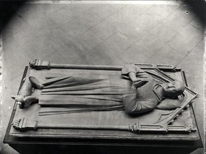 Statue funéraire de Louis de France (1243-60), fils aîné de saint Louis, de l