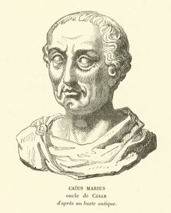 Caius Marius, oncle de Jules César - French School