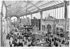 Galerie des diverses industries, Exposition Universelle, Paris, 1889