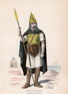 Guerrier gaulois - French School