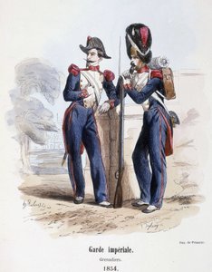 Garde Impériale : Grenadiers (1854) - dans « Histoire de l