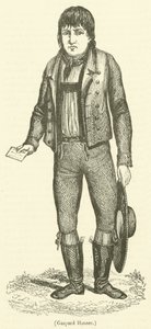 Gaspard Hauser (gravure) - French School
