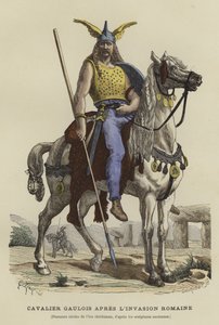 Cavalier gaulois après l