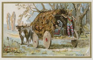 Chariot gaulois - French School