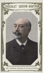 Gauthier, ministre des Travaux Publics - French School