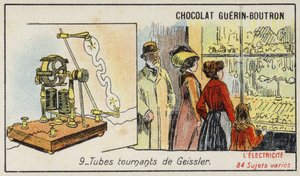 Tubes de Geissler - French School