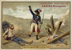 Le général Augereau à la bataille de Castiglione, Italie, Guerres révolutionnaires françaises, 3-5 août 1796 - French School
