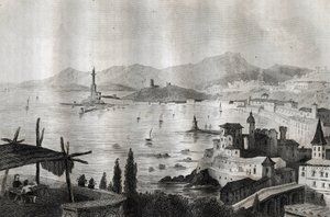 Gênes - Gênes - Gênes - Gravure tirée de « L
