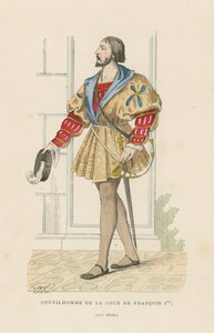Gentilhomme de la cour de François Ier de France - French School