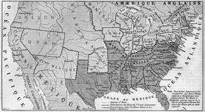 Carte géographique des États-Unis d